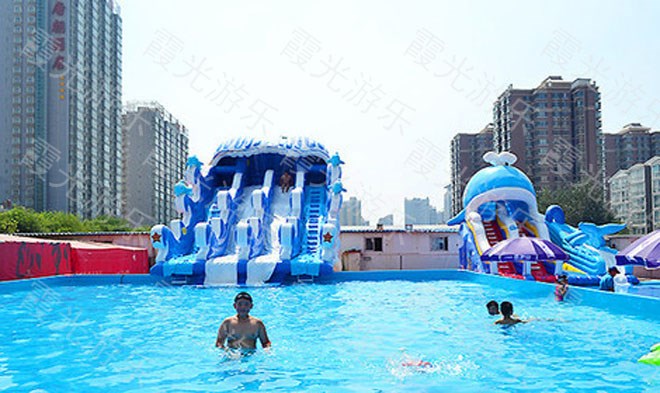 广东大型充气游泳池